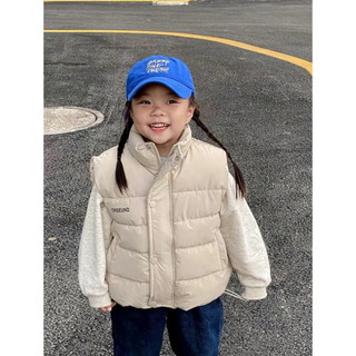 Áo Gile phao cổ cao cho bé trai, gái(8-22kg)