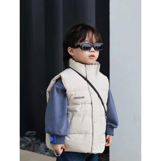 Áo Gile phao cổ cao cho bé trai, gái(8-22kg)