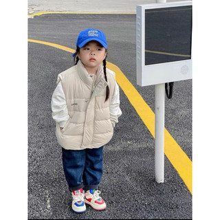Áo Gile phao cổ cao cho bé trai, gái(8-22kg)