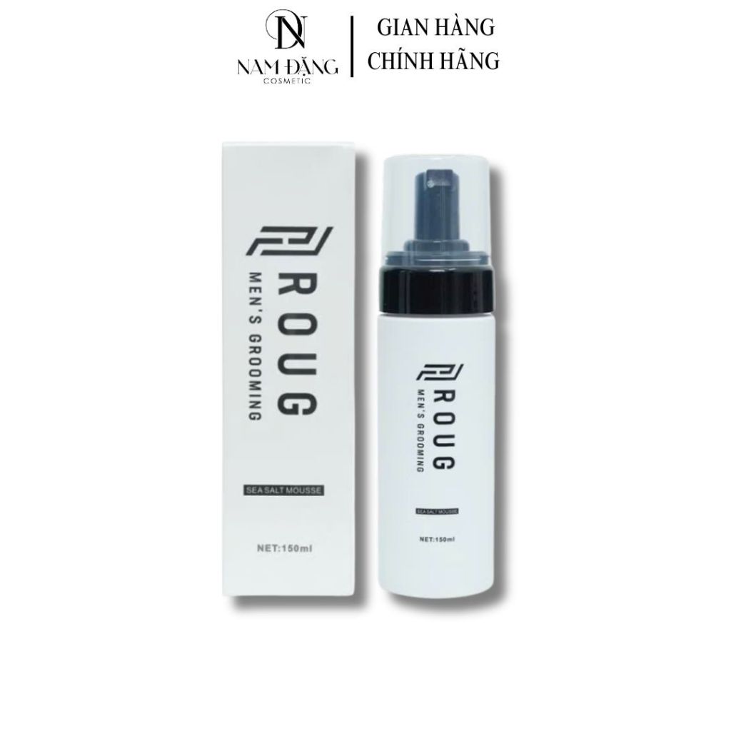 Bọt dưỡng tạo kiểu tóc ROUG 150ml chính hãng cao cấp Singapore giúp tạo ...