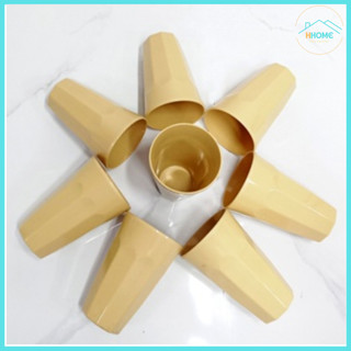 [Kho sỉ] Ly uống nước, ly trà đá chất liệu melamine 500ml kiểu dáng đẹp, độ bền cao - Hùnghome