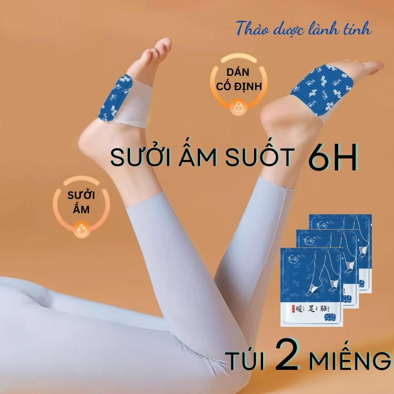 (Sỉ) 10 miếng sưởi ấm chân tay, giảm đau nhức và tê bì... 10 miếng sưởi nhiệt thảo dược giảm đau, tăng lưu thông máu