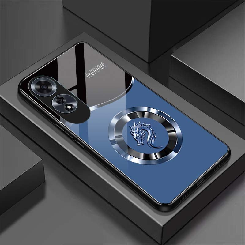 Ốp Lưng cho OPPO A60 Mặt lưng kính cường lực, Sang Trọng, Chống Trầy, Bảo Vệ Toàn Diện