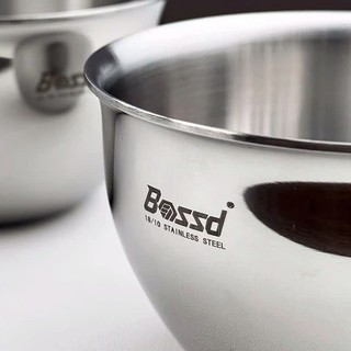 Bát inox chưng hấp Bossd [569], dùng hấp trứng, thịt, yến ,inox 316NDT dày dặn, chịu nhiệt tốt