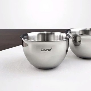 Bát inox chưng hấp Bossd [569], dùng hấp trứng, thịt, yến ,inox 316NDT dày dặn, chịu nhiệt tốt