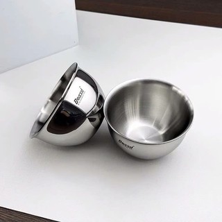 Bát inox chưng hấp Bossd [569], dùng hấp trứng, thịt, yến ,inox 316NDT dày dặn, chịu nhiệt tốt