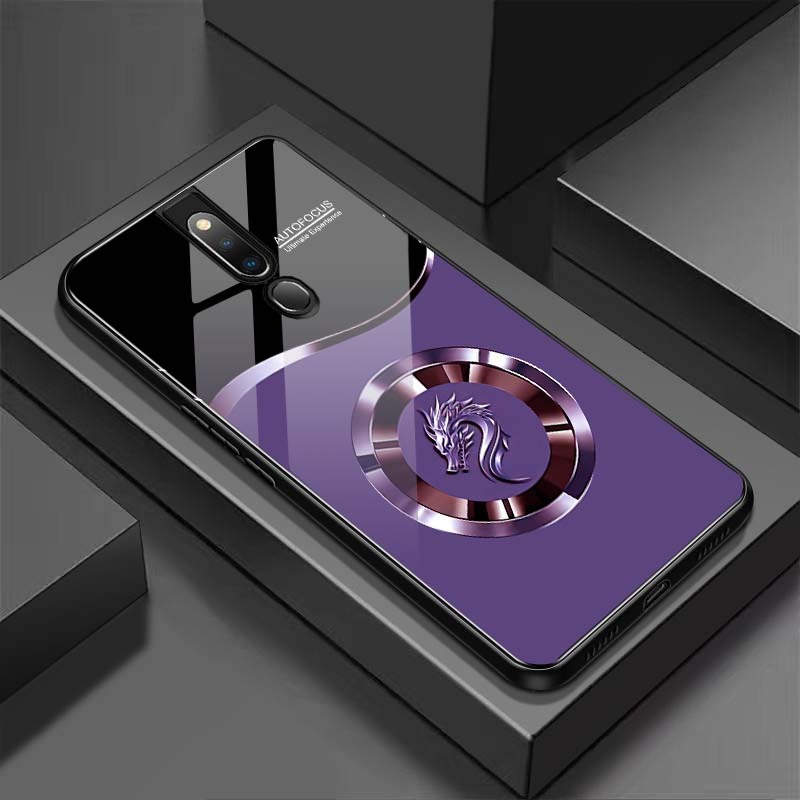 Ốp Lưng cho OPPO F11, F11 PRO Mặt lưng kính cường lực, Sang Trọng, Chống Trầy, Bảo Vệ Toàn Diện