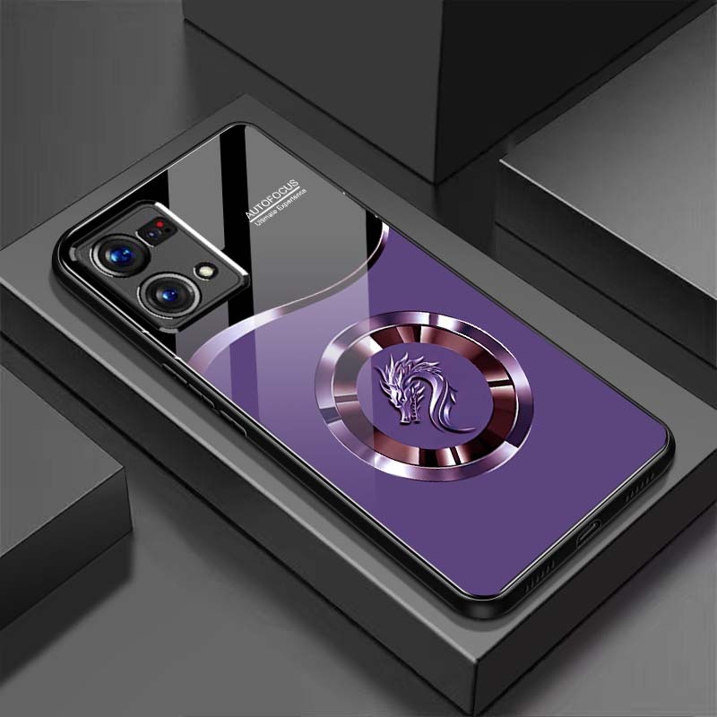 Ốp Lưng cho OPPO RENO 8 4G, RENO 8 5G, RENO 8Z 5G Mặt lưng kính cường lực, Sang Trọng, Chống Trầy, Bảo Vệ Toàn Diện