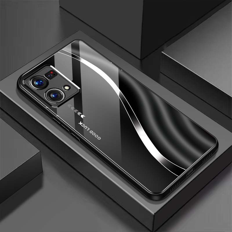Ốp Lưng cho OPPO RENO 8 4G, RENO 8 5G, RENO 8Z 5G Mặt lưng kính cường lực, Sang Trọng, Chống Trầy, Bảo Vệ Toàn Diện