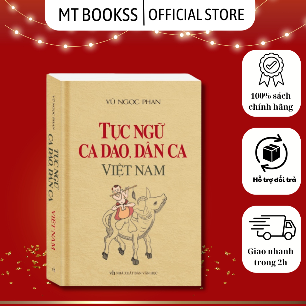 Sách - Tục Ngữ, Ca Dao, Dân Ca Việt Nam (Bìa cứng)
