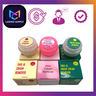 Sáp tháo mi xanh vàng hồng LASHES SUPPLY Sáp tháo mi Hàn Quốc