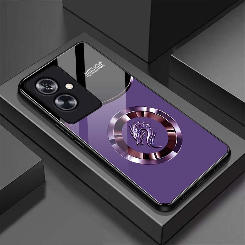 Ốp Lưng cho OPPO RENO 11F 5G Mặt lưng kính cường lực, Sang Trọng, Chống Trầy, Bảo Vệ Toàn Diện