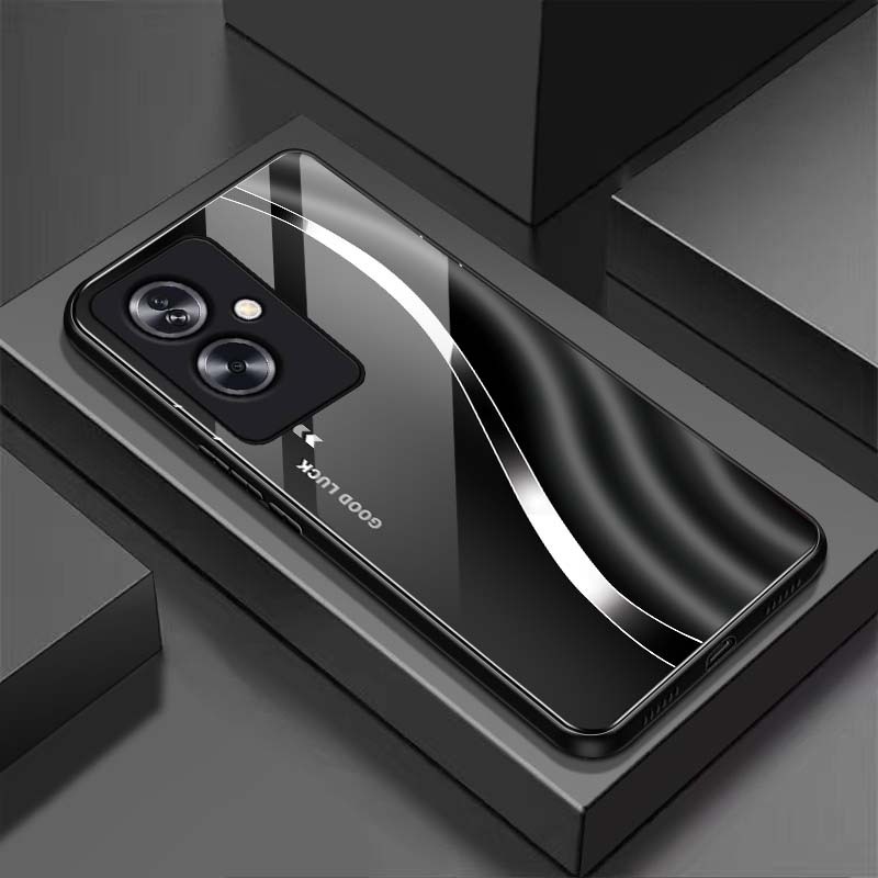 Ốp Lưng cho OPPO RENO 11F 5G Mặt lưng kính cường lực, Sang Trọng, Chống Trầy, Bảo Vệ Toàn Diện
