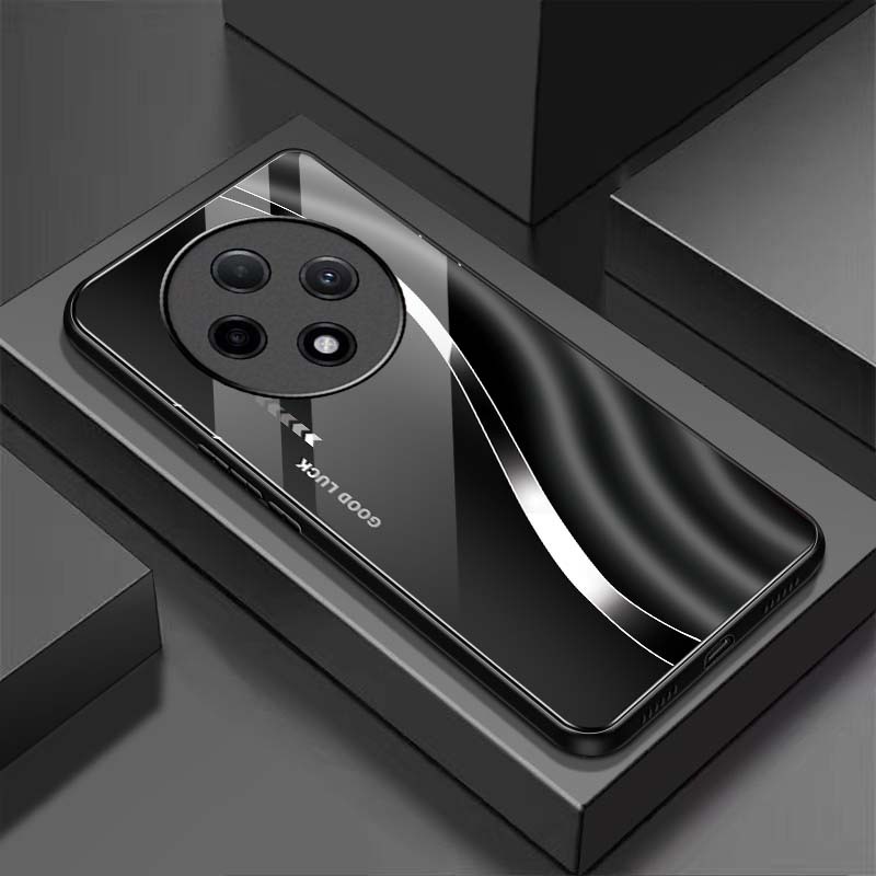 Ốp Lưng cho OPPO RENO 12F 5G Mặt lưng kính cường lực Focus Rồng, Chống Trầy, Thiết Kế Sang Trọng
