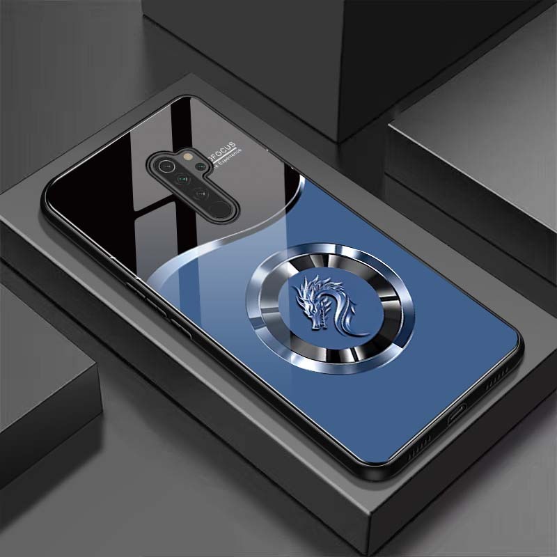 Ốp Lưng cho OPPO A5 (2020), A9 (2020) Mặt lưng kính cường lực, cao cấp Họa tiết