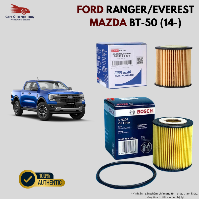 Lọc Dầu Nhớt Dùng Cho FORD RANGER & MAZDA BT-50 2.2/3.2 (DIESEL) Lọc ...