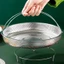 KHAY HẤP ĐỒ ĂN SIÊU BỀN, Khay rổ - rá hấp thức ăn inox có đế,đa năng - MA: KHAYHAPTHUCAN