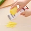 Nạo Gọt Tạo Hình Rau Củ Quả Đa Năng, Dụng Cụ Lạo Gọt Rau Củ Quả Lưỡi Inox 2 Đầu Đa Năng , NẠO 2 ĐẦU: NAORAUCUD