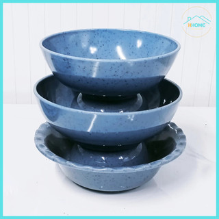 [Kho sỉ]BỘ TÔ CHÉN ĐĨA 26 MÓN MELAMINE MÀU VÂN ĐÁ XANH DƯƠNG LOẠI 1 DÀY CHỐNG NHIỆT 120°C - HungHome