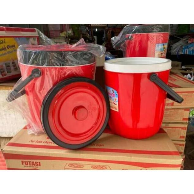 Phích Đá Tròn, Phích đá giữ nhiệt có quai sách nhiều dung tích Chính Hãng VIỆT NHẬT