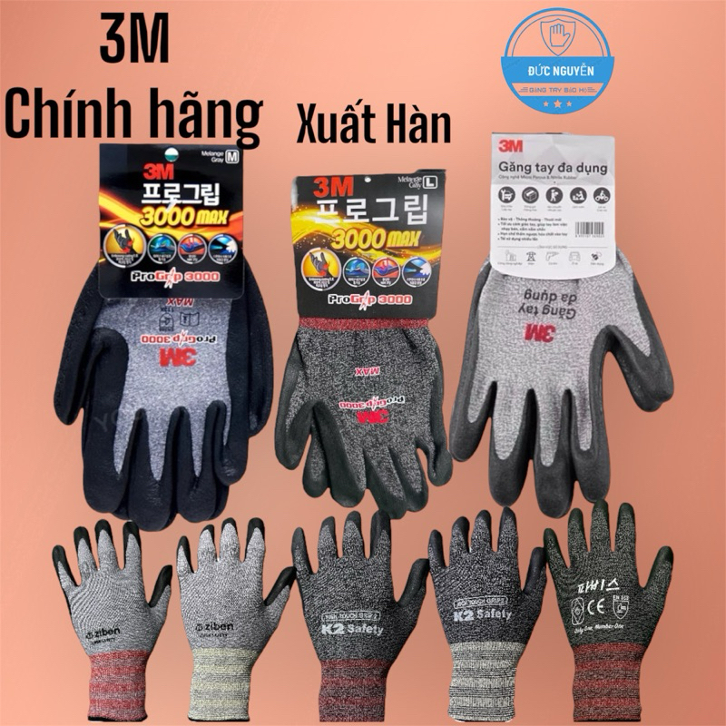 Găng Tay Đa Dụng 3M Chống Cắt Cấp 1&3 - Hình Ảnh Thực Tế