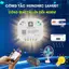 Công Tắc Thông Minh Hunonic Lahu 1 Kênh 4000W | Điều Khiển Từ Xa Bằng Điện Thoại, Bảo Hành 1 Năm