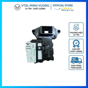 Công tắc khóa cửa máy giặt LG 4 chân 2 lò xo
