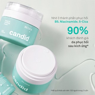 [DEAL CANDID 02] Tinh Chất Trẻ Hóa Candid Retinol 0.5/1.0 Tặng Kem Dưỡng Cấp Ẩm B5 CiCa Cream 50ML