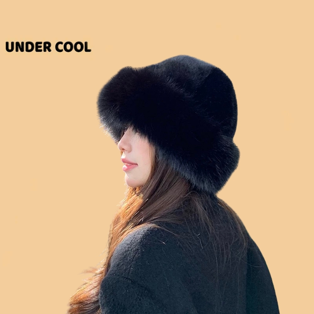 Mũ Lông Cừu UNDERCOOL Cho Nữ Mũ Len Lông Ấm Áp Bảo Vệ Tai Chùm Đầu Kiểu Lông Xù Sang Trọng MU02