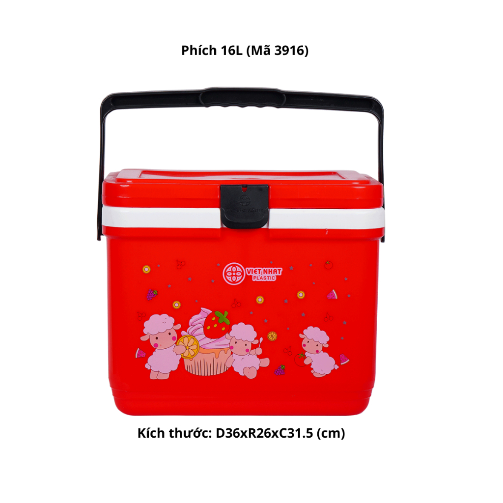 Phích Đá Vuông 13L, 16L, 24L Chính Hãng VIỆT NHẬT