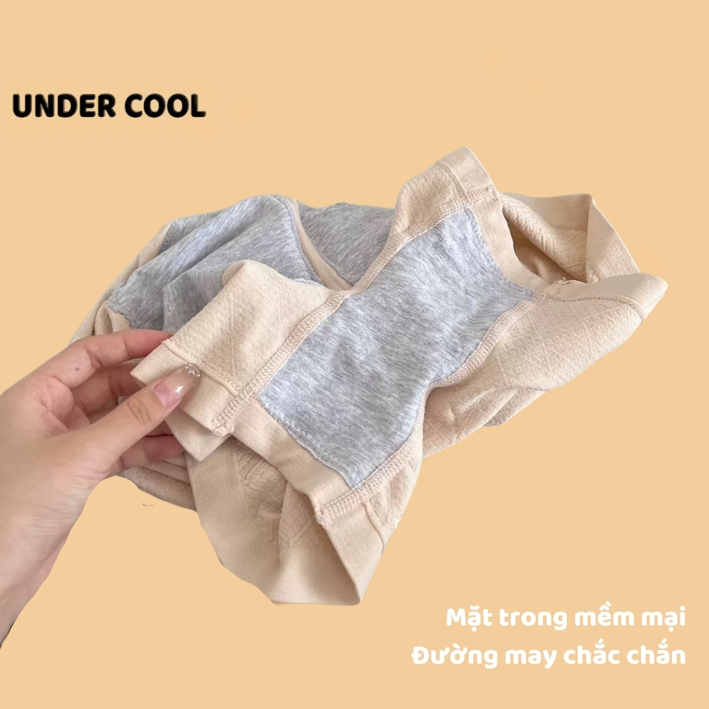 Quần độn mông, nâng mông chống lộ quần lót, Boxer UNDERCOOL 3 trong 1 nâng đẩy độn mông cho nữ QLD15
