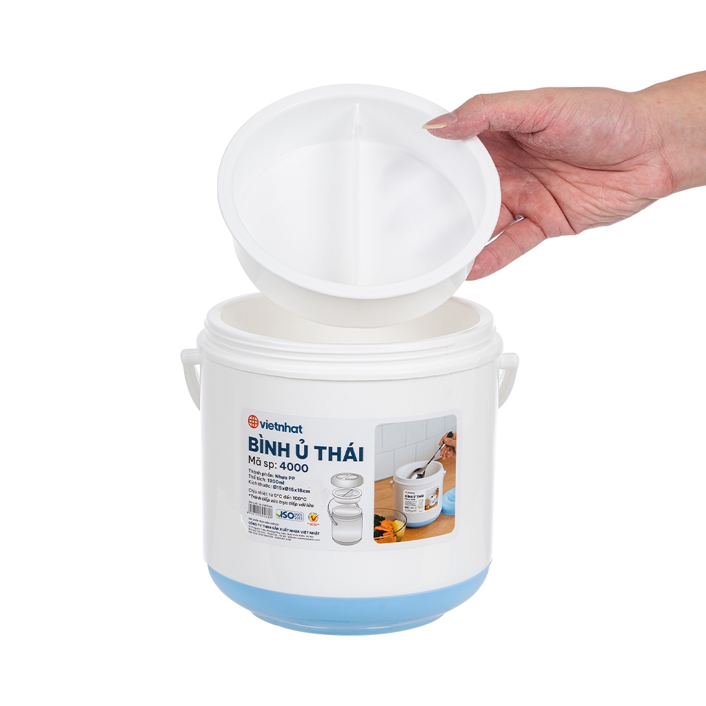 Cặp lồng giữ nhiệt, Bình ủ Thái Chính Hãng VIỆT NHẬT (Mã 4000)