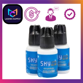 Keo sky S+ LASHES SUPPLY khô nhanh 1-2s, thích hợp để tạo fan hoặc nối cho khách, dành cho thợ NỐI