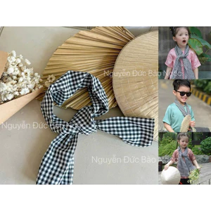 Khăn Rằn Bà Ba Nam Bộ Truyền Thống Cho Bé (Ảnh Shop Chụp)