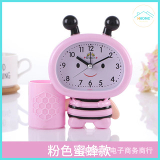 [Kho sỉ] Đồng hồ báo thức hình con ong cho bé kiểu đồng hồ để bàn báo thức dễ thương - Hùng Home