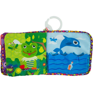 Đồ chơi treo cũi, xe đẩy sách vải cho bé khám phá - Lamaze Fun With Colors Book