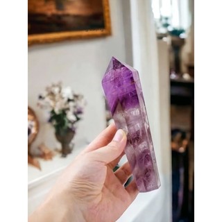 Đá Thạch Anh Tím Uruguay Trưng Bày Phong Thủy Và Học Tập Reiki