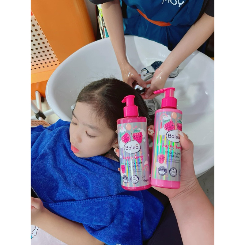 Combo Dầu gội + xả dưỡng tóc Balea DM cho bé 18m+ (Đức)Tibongstore