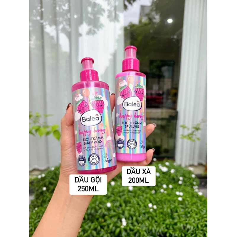 Combo Dầu gội + xả dưỡng tóc Balea DM cho bé 18m+ (Đức)Tibongstore