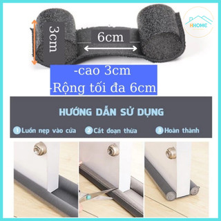 [ Kho sỉ ] Combo Mua 3 Tặng 1 Thanh Nẹp Xốp Chặn Khe Cửa Đa năng chống bụi - Hùng Home