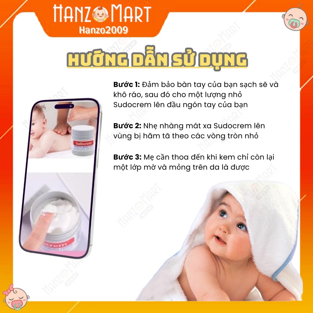 ᴋem hăm Sudo cream 60gr - hanzomart