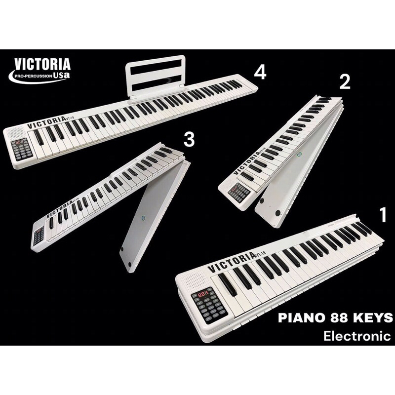Đàn Piano Điện Victoria 88 phím - Gấp gọn - Dễ dàng mang theo mọi nơi ...
