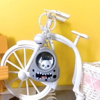Móc Khóa Gấu Phi Hành Gia Có Đèn – Móc Khóa Mèo Cute Phát Sáng, Phụ Kiện Balo Dễ Thương, Quà Tặng