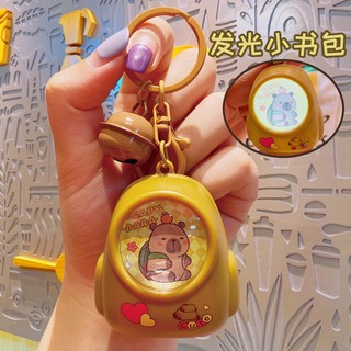 Móc Khóa Gấu Phi Hành Gia Có Đèn – Móc Khóa Mèo Cute Phát Sáng, Phụ Kiện Balo Dễ Thương, Quà Tặng