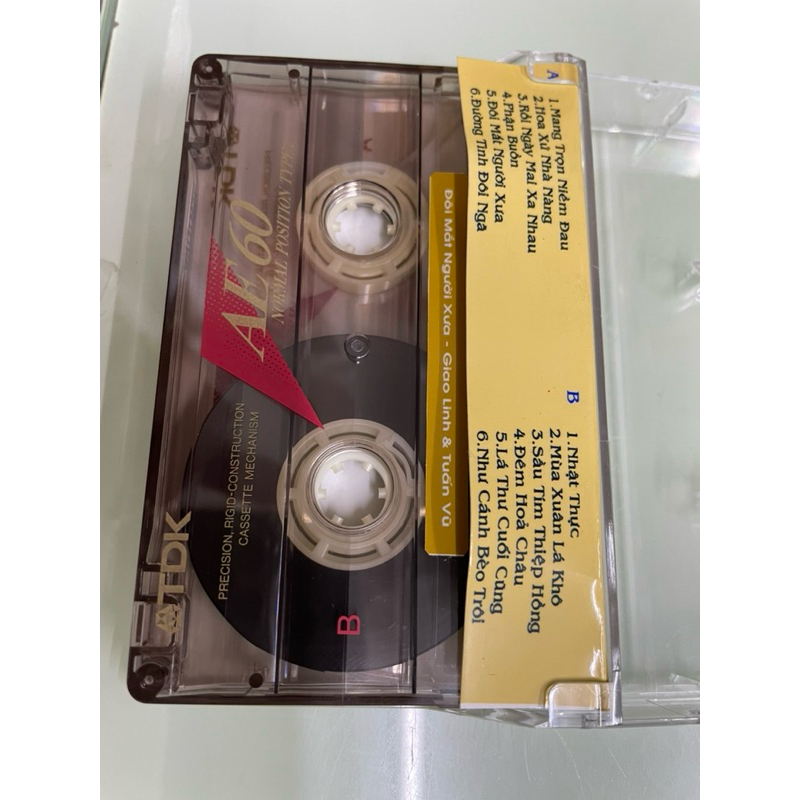 Băng Cassette Tuấn Vũ, Giao Linh - Đôi Mắt Người Xưa