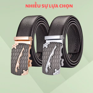 Dây nịt da bò nam khóa tự động mặt báo dây thặt lưng da bò vân cá sấu chãng Dante FD-10 có hộp làm quà tặng sang trọng