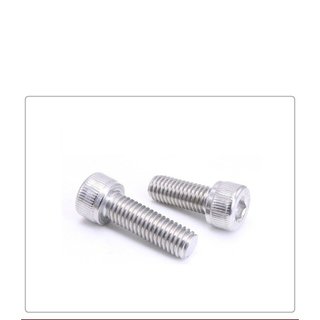 50 cái M3 M4 M5 M6 Bulong lục giác chìm đầu trụ INOX 304 M3, M4, M5, M6