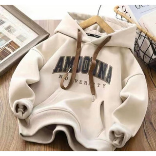 Áo nỉ bông chữ AMDONNA cho bé trai (9-45kg)