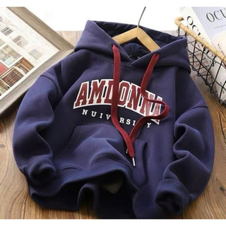 Áo nỉ bông chữ AMDONNA cho bé trai (9-45kg)