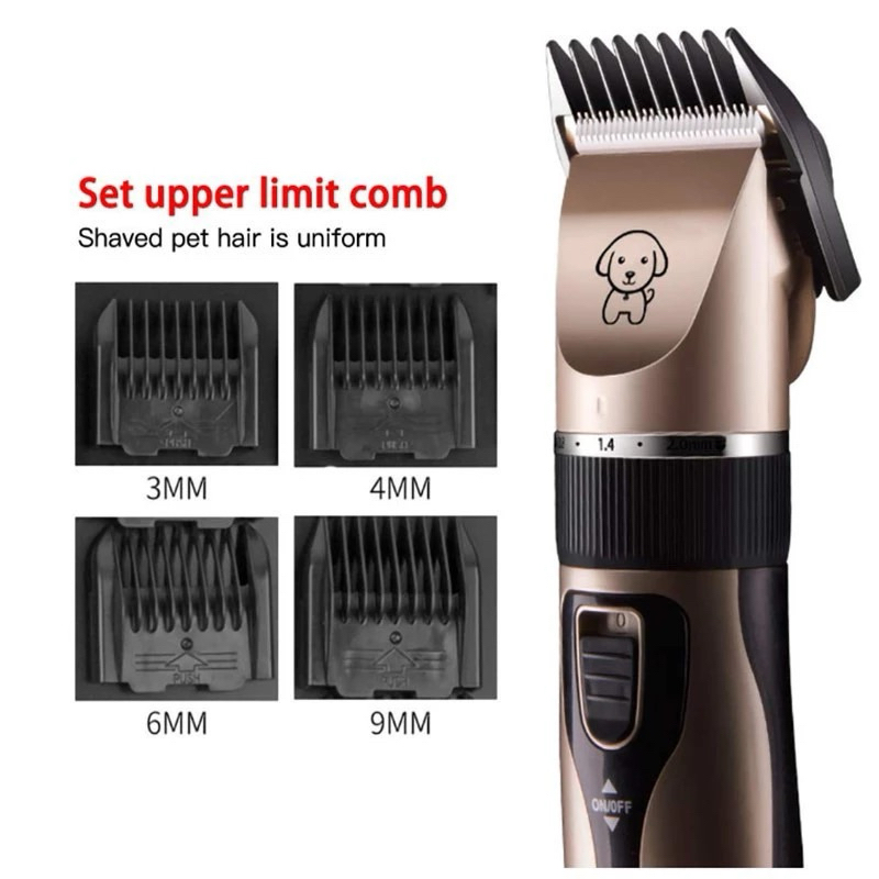 Tông đơ cắt lông cho chó mèo cao cấp Clipper đầy đủ phụ kiện